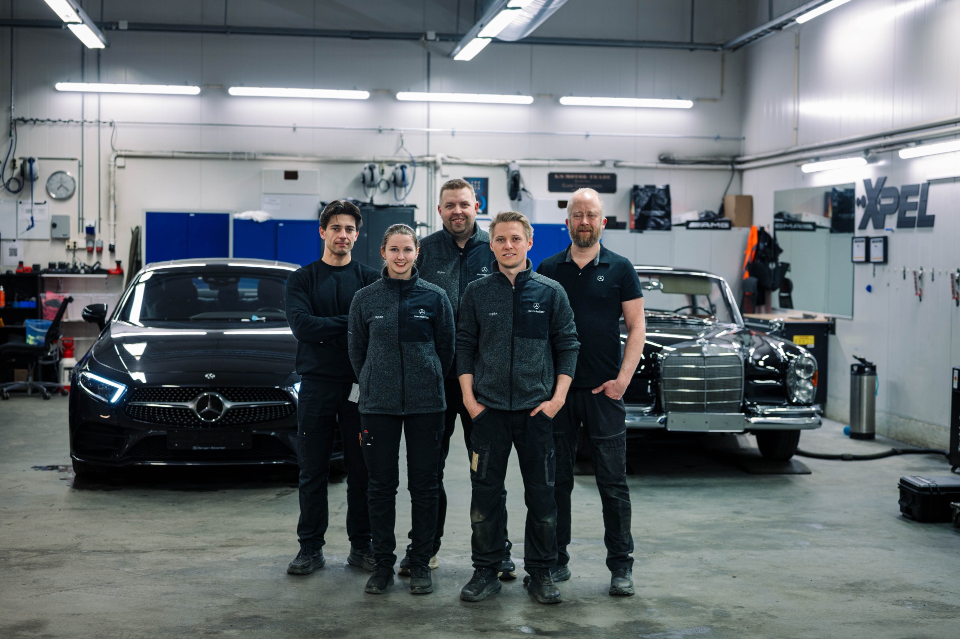 Teamet hos Motor-Trade Bilpleie